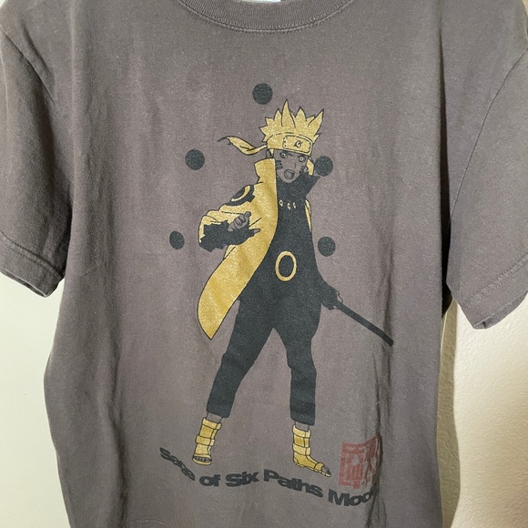 RARE Vintage Naruto x COSPA Shirt MED - Picture 1 of 3